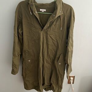 LLbean signature green dress